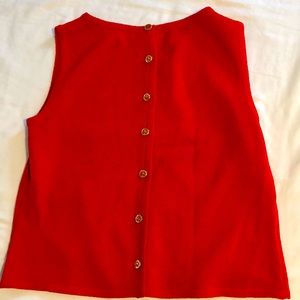 St John Red tank size 8
